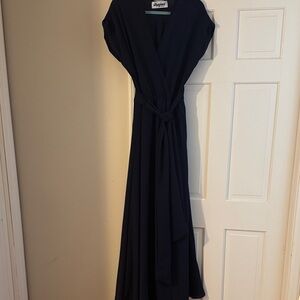 Maggy London Deep Blue Maxi Dress